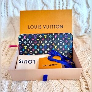 💗 Louis Vuitton Multicolor Insolite Wallet Murakami GREAT COND‼️